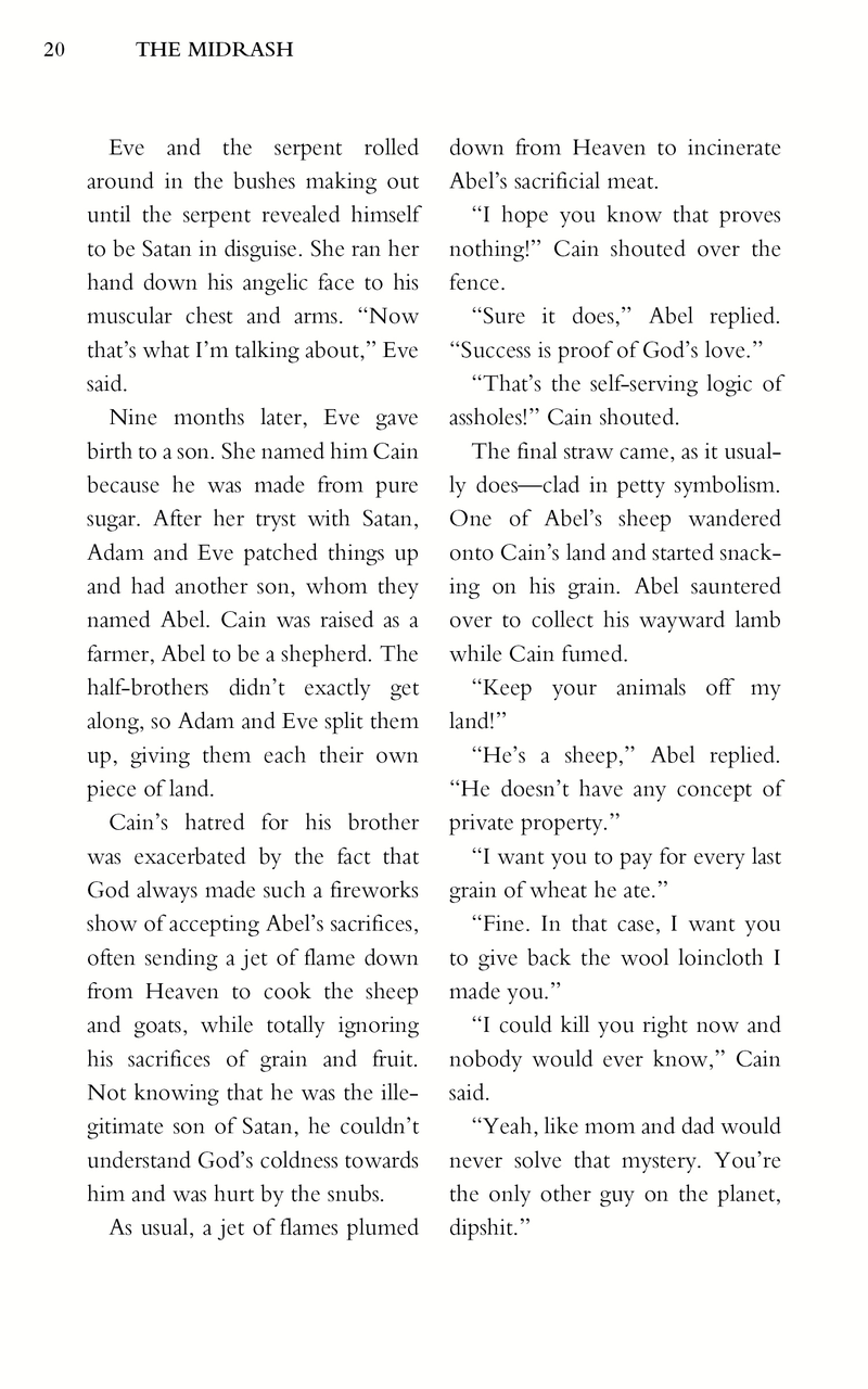 Illustration for article titled Top Shelf exclusive: Apocrypha Now makes the Bible fun (and funny)